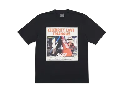PALACE Love Triangle T-Shirt "Black"