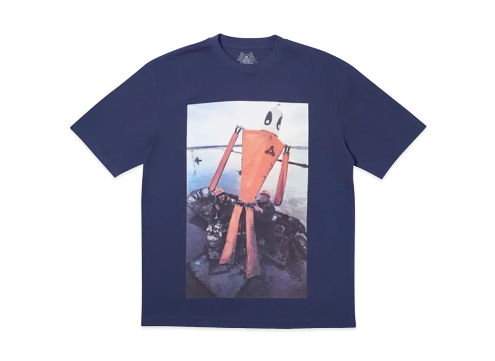 PALACE Slick T-Shirt "Navy"