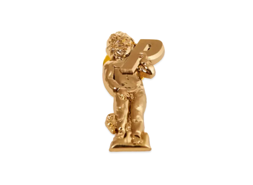 PALACE Cherub Pin Badge "Gold"