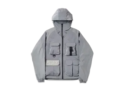 PALACE Utility Iridescent Jacket + Vest "Grey"