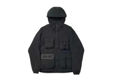 PALACE Utility Iridescent Jacket + Vest "Black"