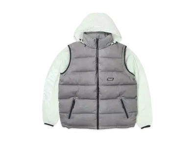 PALACE Reacto Puff Zip Off Jacket "Grey"