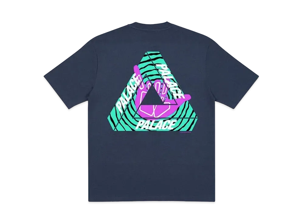 PALACE Tri-Zooted Shakka T-Shirt "Navy"
