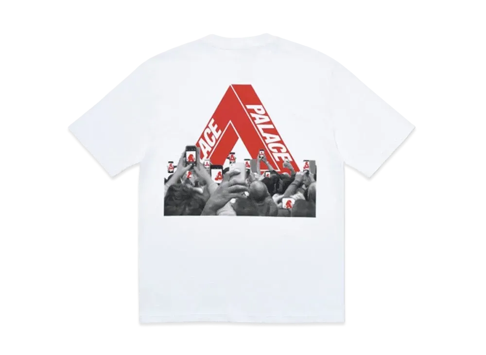 PALACE Tri-Phone T-Shirt "White"