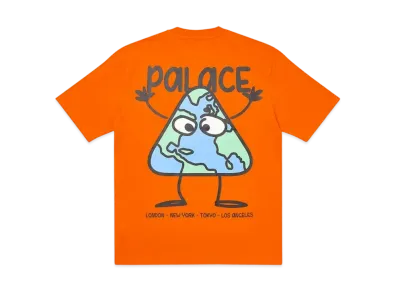 PALACE Globlerone T-Shirt "Orange"