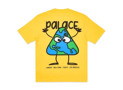 PALACE Globlerone T-Shirt "Yellow"