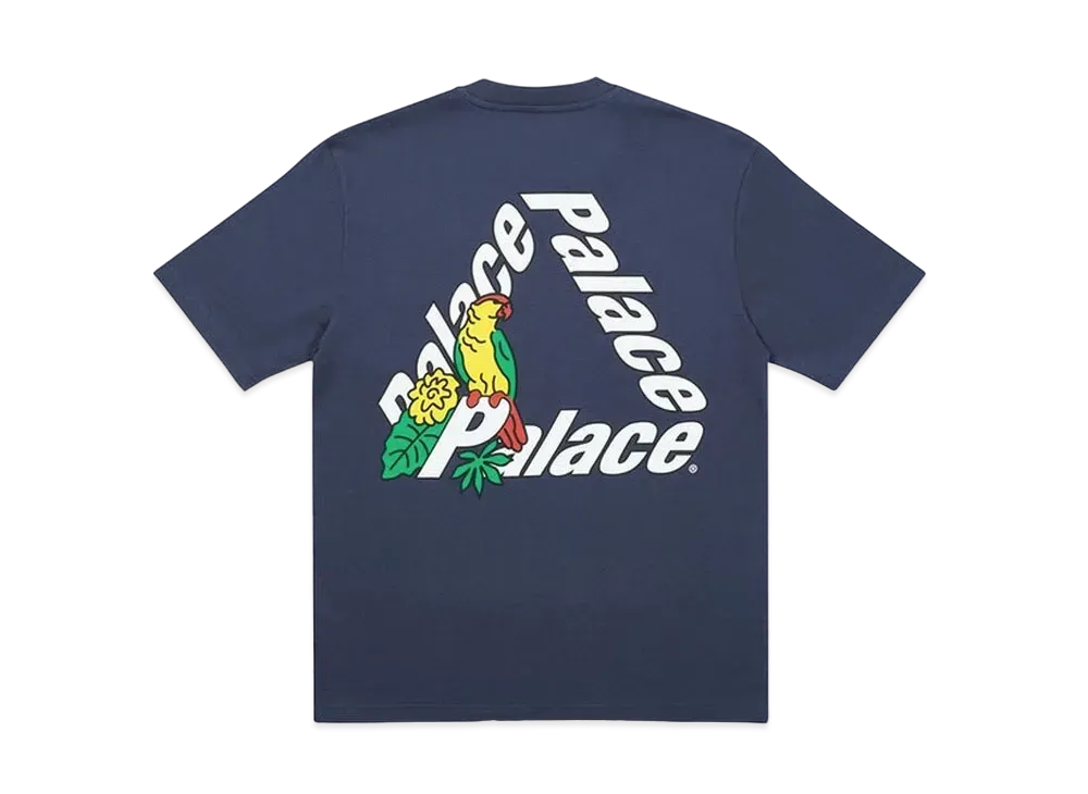 PALACE Parrot Palace-3 T-Shirt "Navy"
