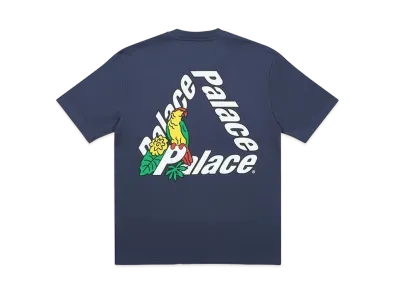 PALACE Parrot Palace-3 T-Shirt "Navy"
