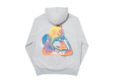 PALACE Tri-Gaine Hood "Grey"