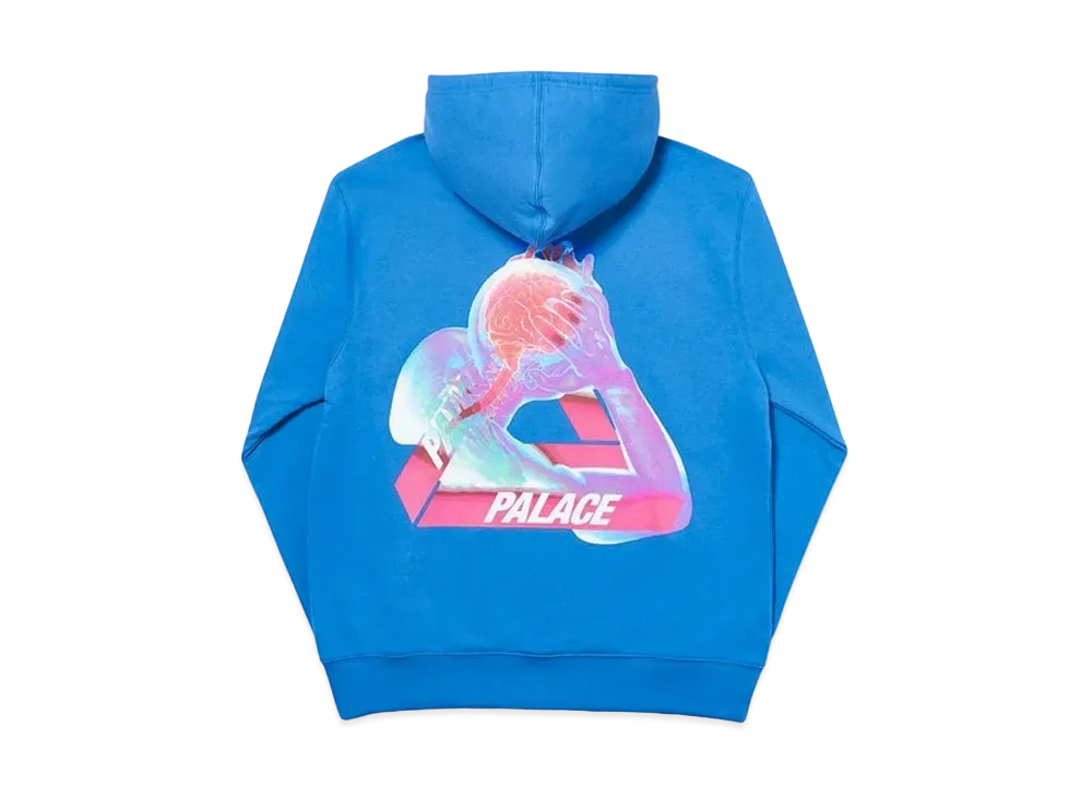 PALACE Tri-Gaine Hood "Blue"