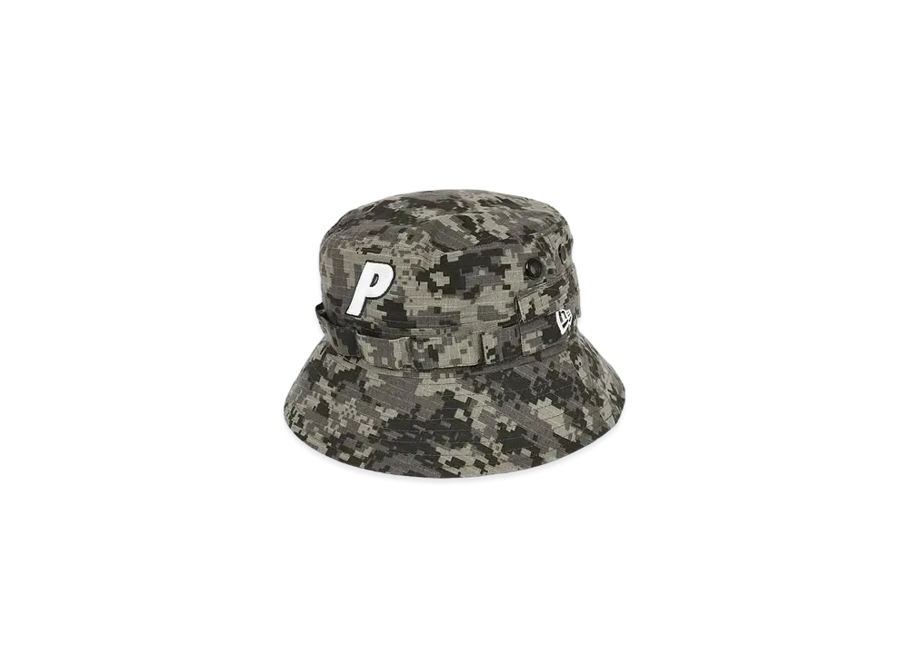 PALACE New Era Boonie "Black Digi Camo"