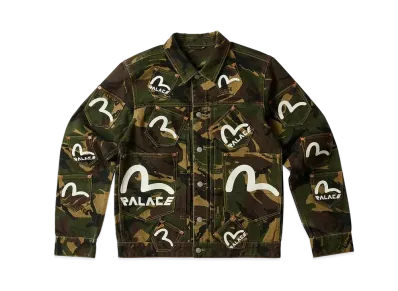 PALACE EVISU Type One Denim Jacket "Camo"