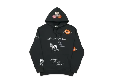 PALACE Love Letter Hood "Black"