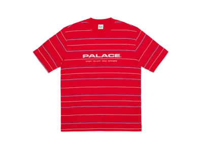 PALACE City Striper T-Shirt "Truest Red"