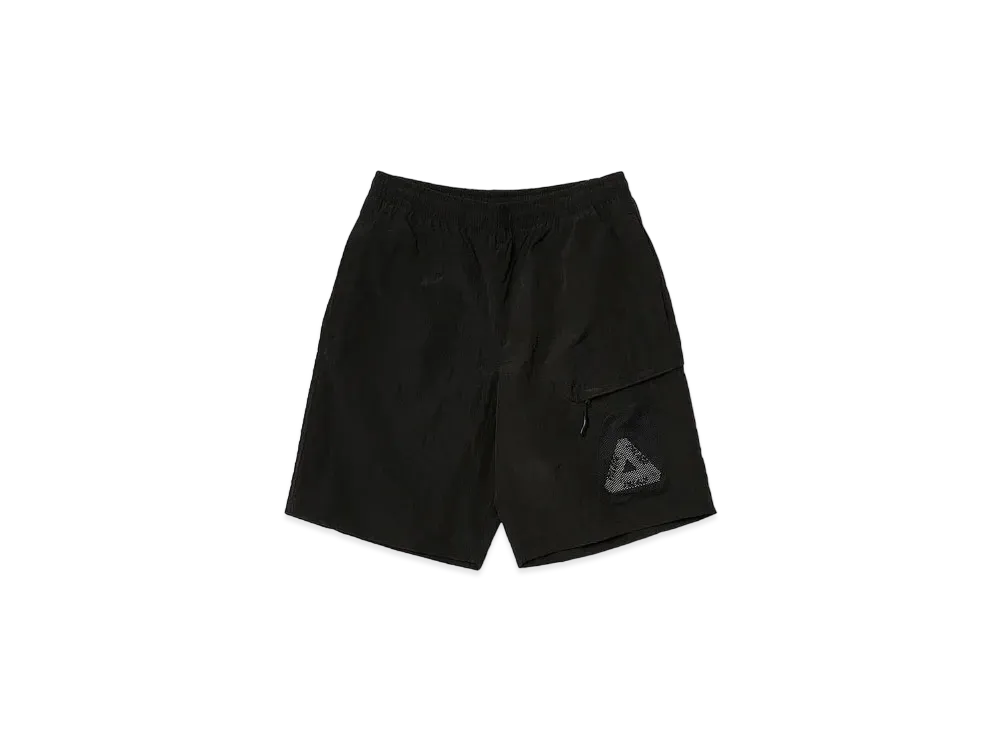 PALACE Y-Ripstop Shell Short "Black"