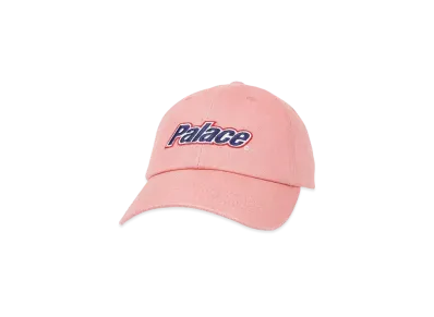 PALACE Lowercase Washed Denim 6-Panel "Pink"