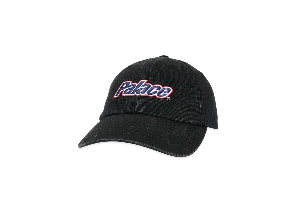 PALACE Lowercase Washed Denim 6-Panel 