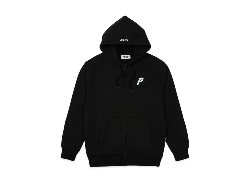 PALACE Felt P Zip Hood "Black"