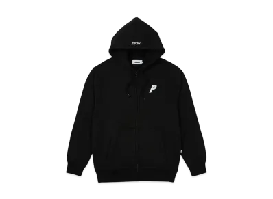 PALACE Felt P Zip Hood "Black"