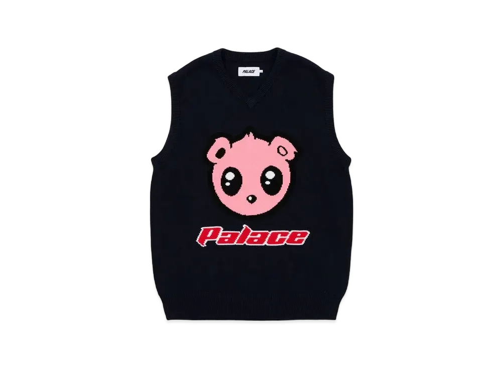 PALACE Kawaii Vest Knit "Navy"