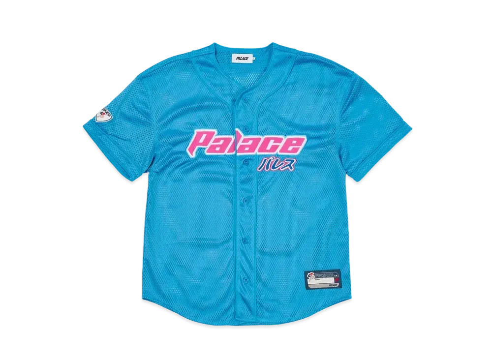 PALACE Kawaii Baseball Jersey "Flexy Blue"
