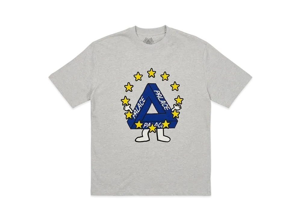 PALACE Missing EU T-Shirt "Grey Marl"