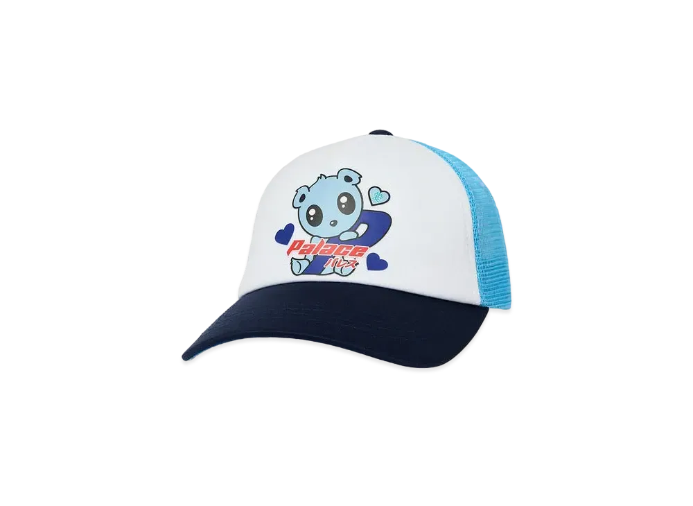 PALACE Kawaii Trucker "White / Blue"