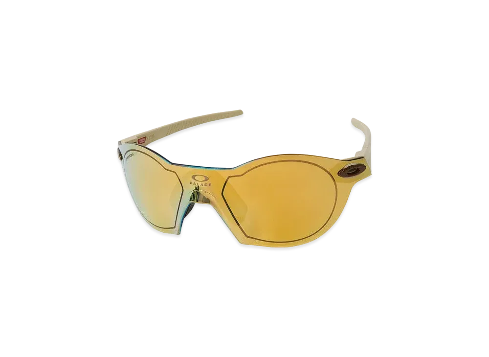 PALACE OAKLEY Subzero Sunglasses "Matt Sand / Prizm 24K"