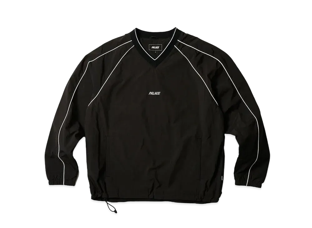 PALACE Piped Shell Pullover "Black"