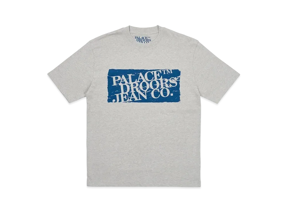 PALACE Droors T-Shirt "Grey Marl"