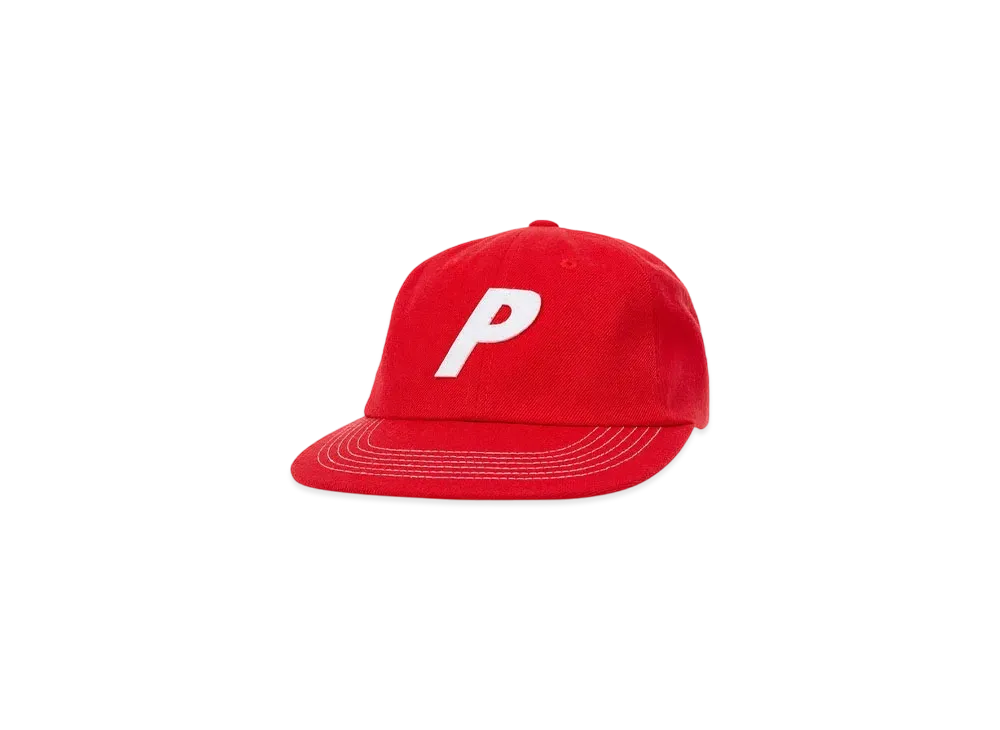 PALACE P Snapback "Red"
