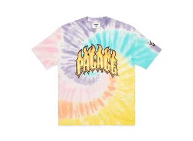 PALACE WWE Dude T-Shirt "Tie-Dye"