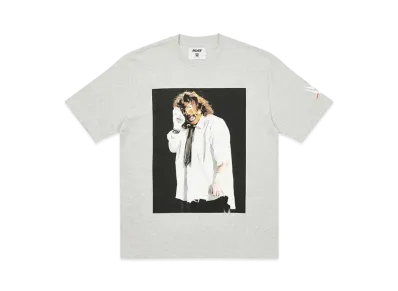 PALACE WWE Mankind Sock T-Shirt "Grey Marl"