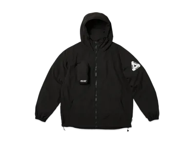 PALACE Hooded Sheller Jacket "Black"