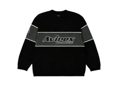 PALACE Avirex Chenille Knit "Black"