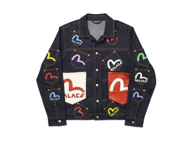 PALACE / Evisu Multi Pocket Jacket "Black"