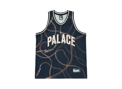 PALACE Chain Basketball Vest "Navy"
