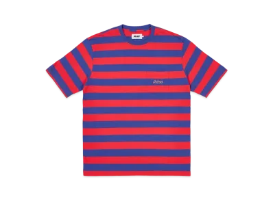 PALACE Block Stripe T-Shirt "Navy"