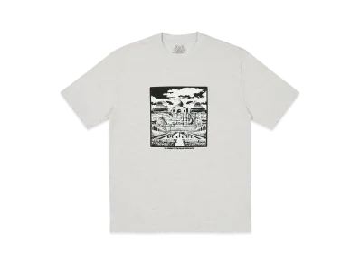 PALACE Multi Palace T-Shirt "Grey Marl"