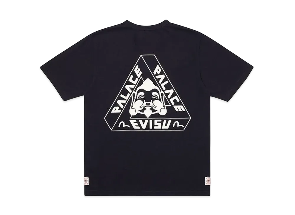 PALACE / Evisu T-Shirt "Black"