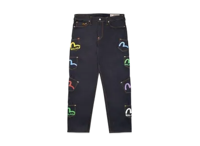 PALACE / Evisu Multi Pocket Jean "Black"