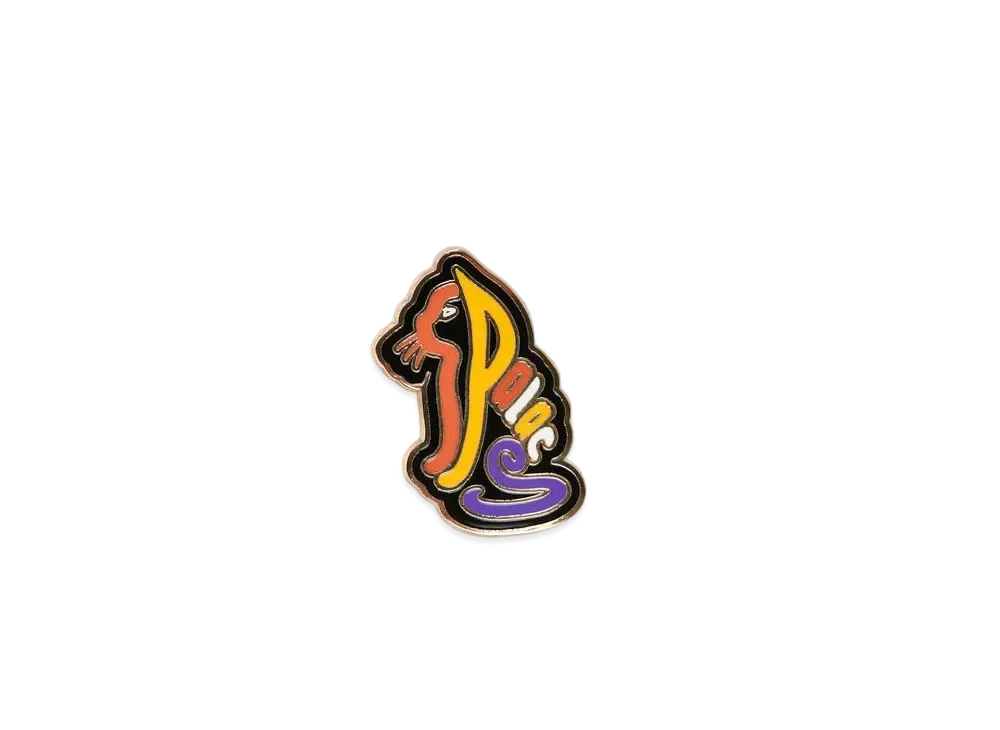 PALACE Cat Pin Badge "Multi"