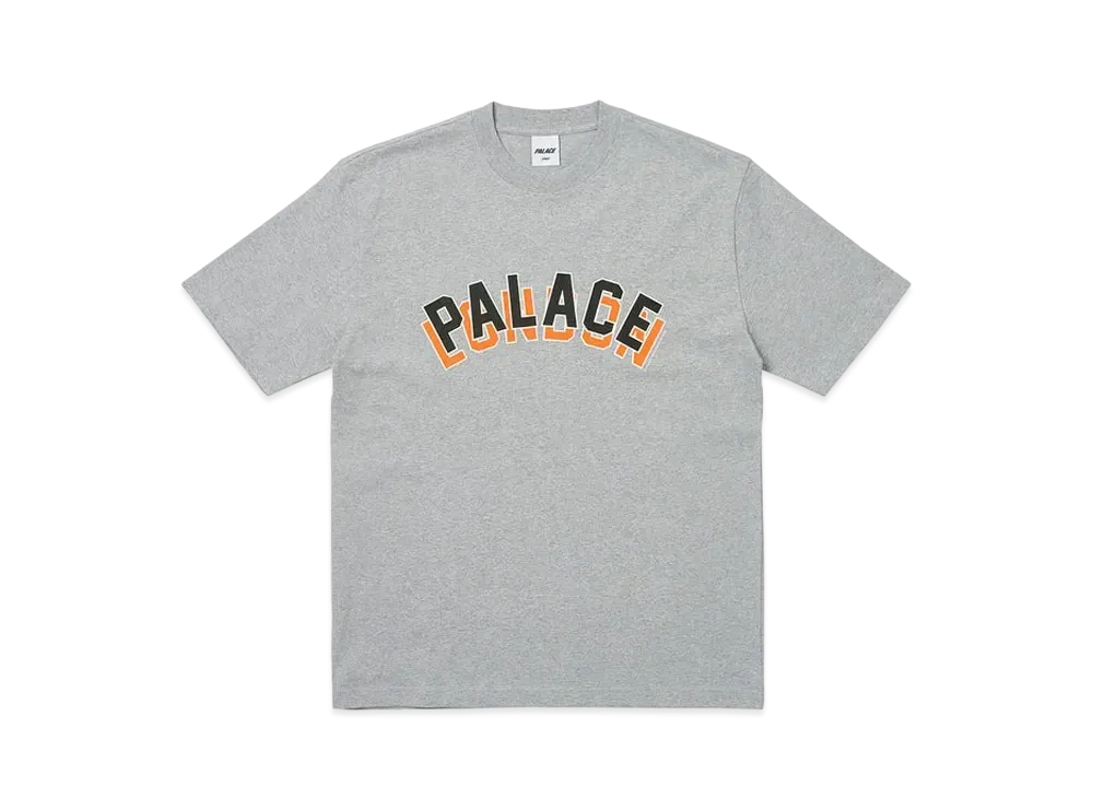 PALACE London Stack T-Shirt "Grey Marl"