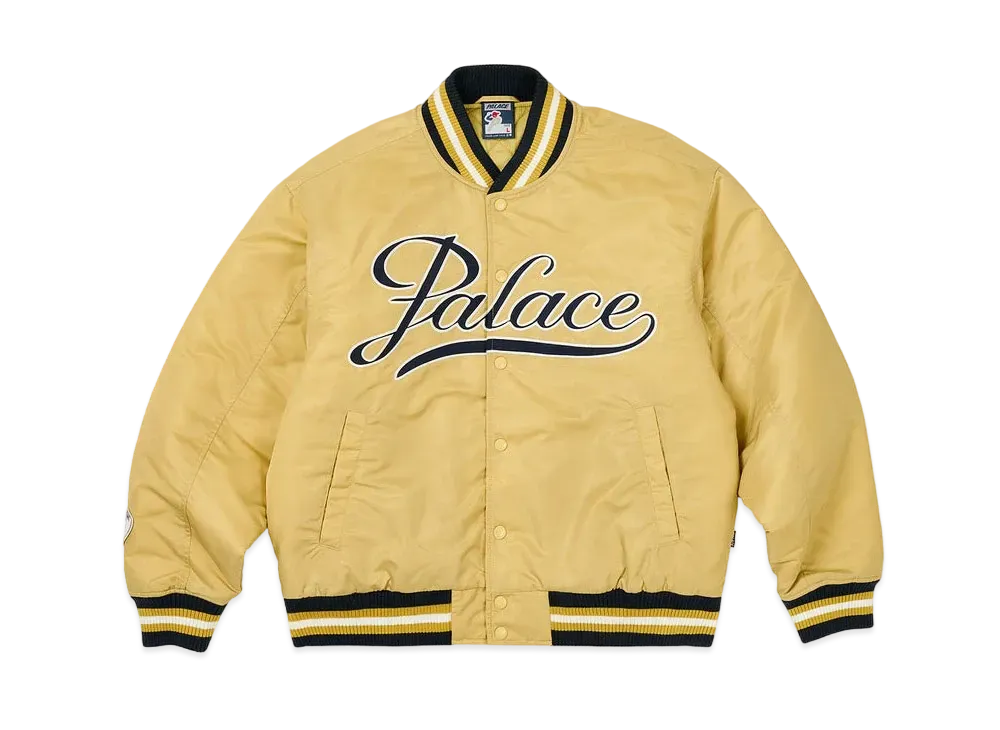 PALACE Satin The Arena Jacket "Gold"