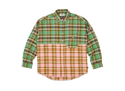PALACE Checkmate Drop Shoulder Shirt "Green"