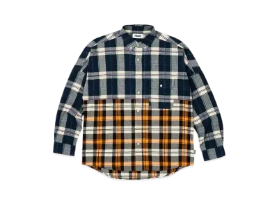 PALACE Checkmate Drop Shoulder Shirt "Navy"