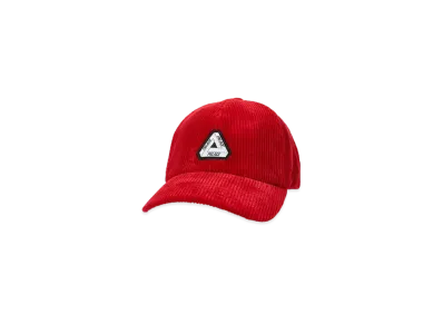 PALACE Cord Tri-Ferg Patch 6-Panel "Red"