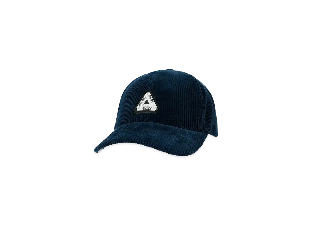 PALACE Cord Tri-Ferg Patch 6-Panel "Navy"