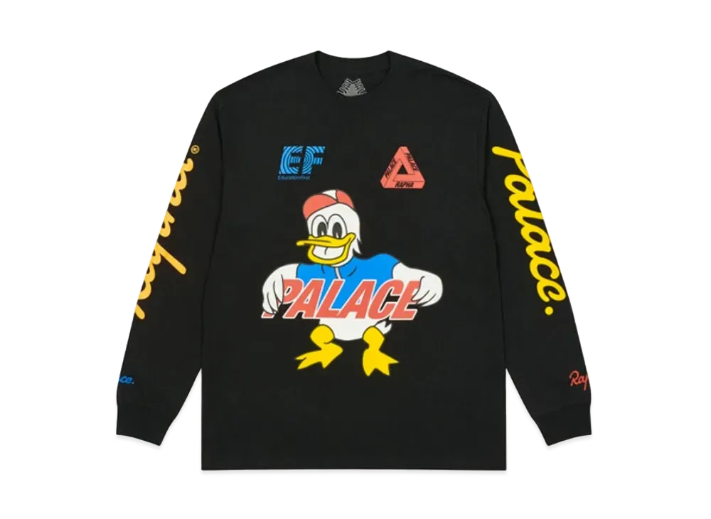 PALACE / Rapha Off Bike Longsleeve "Black"