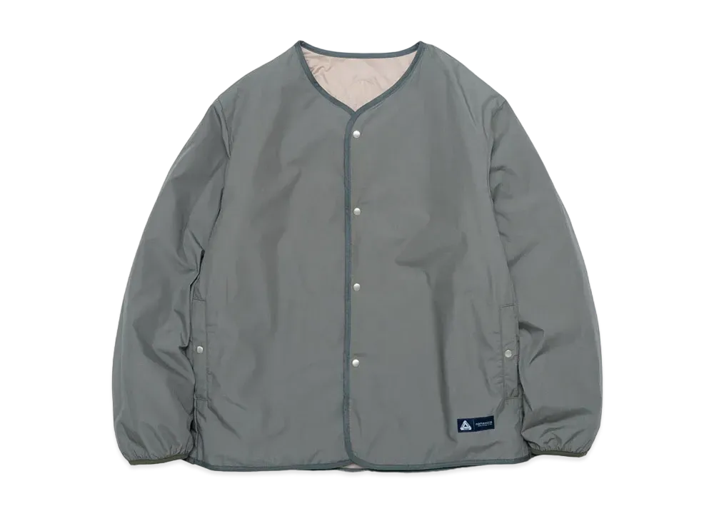 PALACE x nanamica Reversible Down Cardigan "Sage Green"